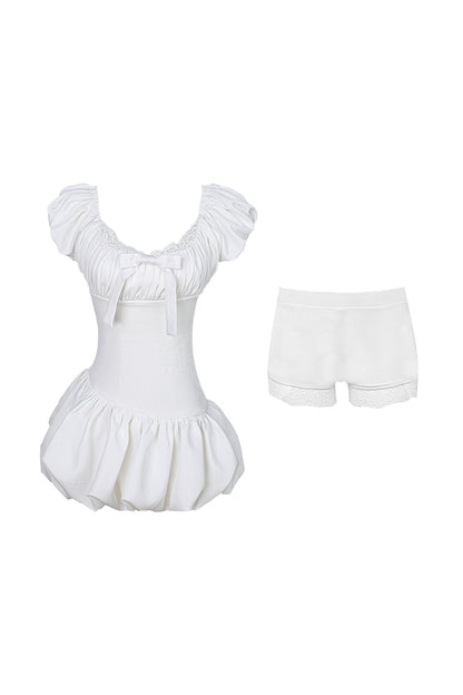 Austin Girl Bubble Hem Dress Set-Up
