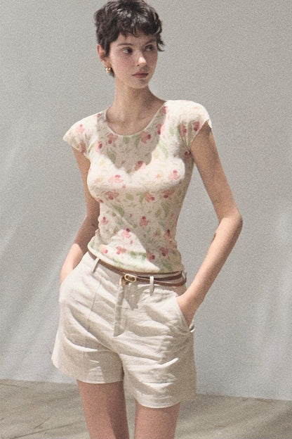 Old Money Linen Shorts
