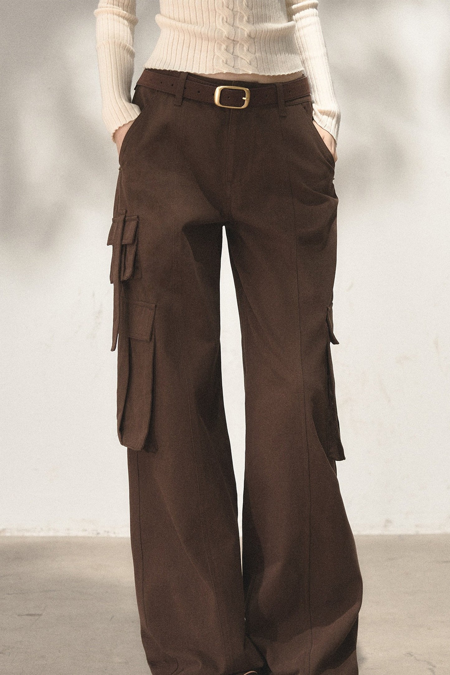 Vintage Ribbon Cargo Pants