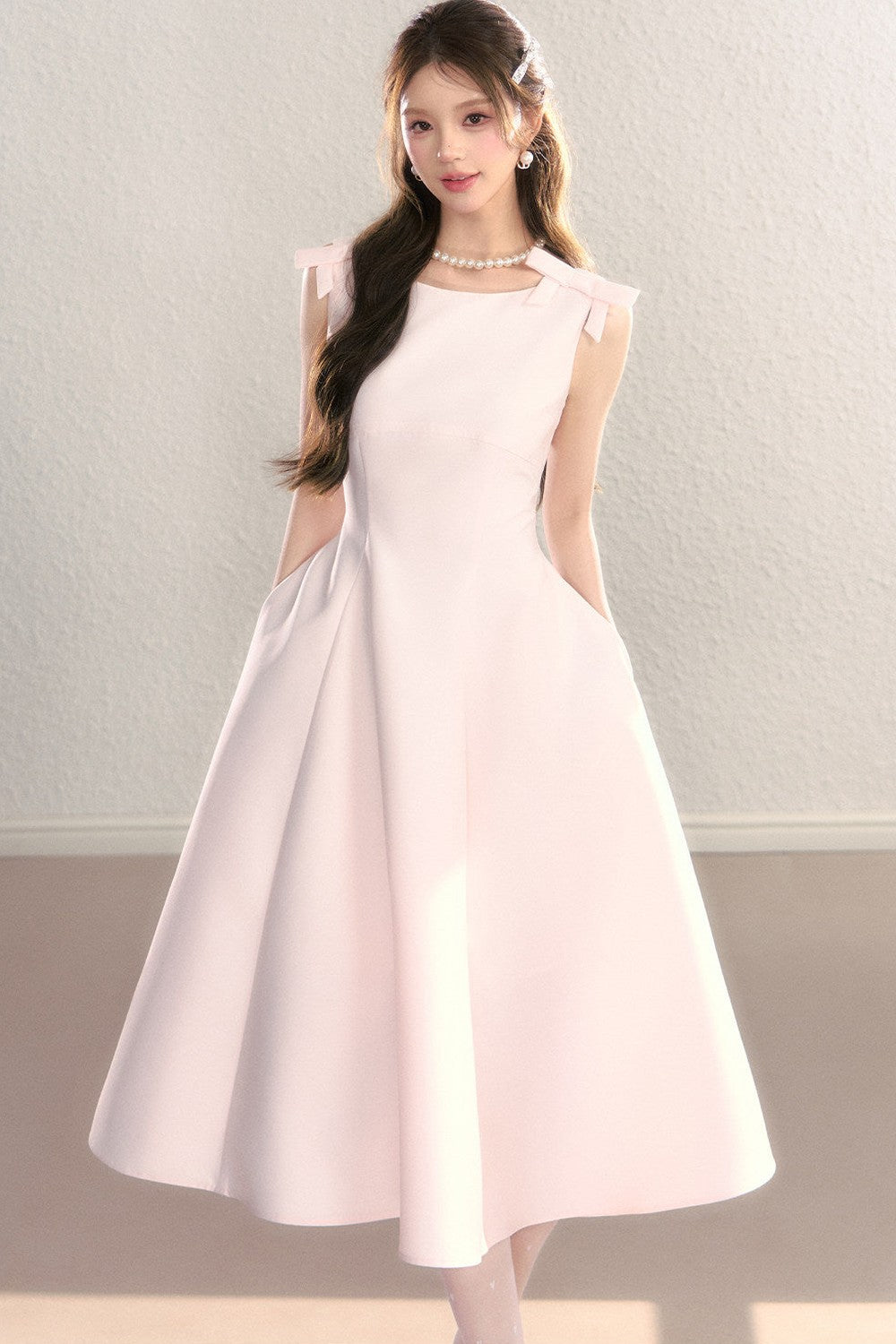 Vestido francés efecto adelgazante