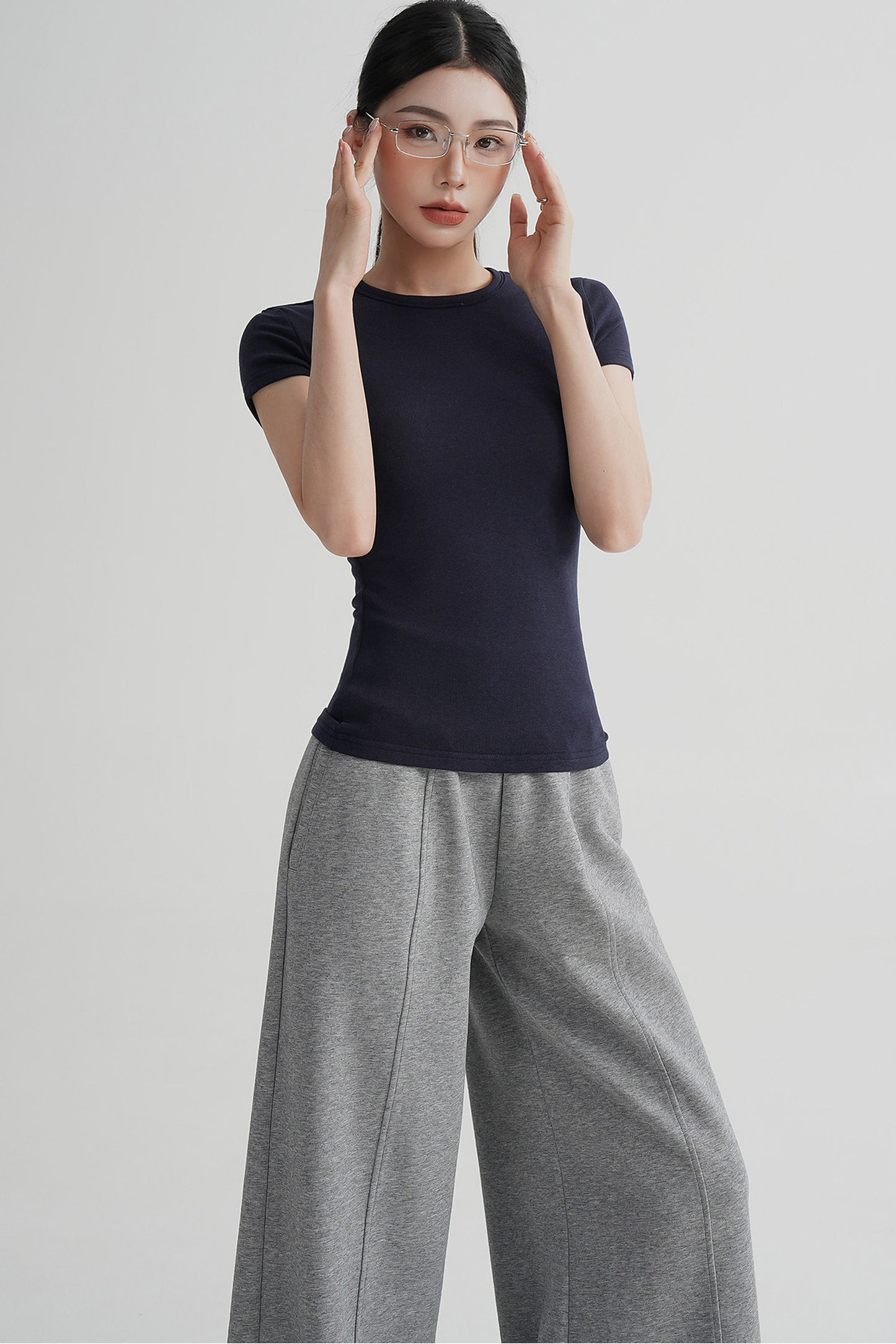 Elegant Wool Waist-Slimming Top