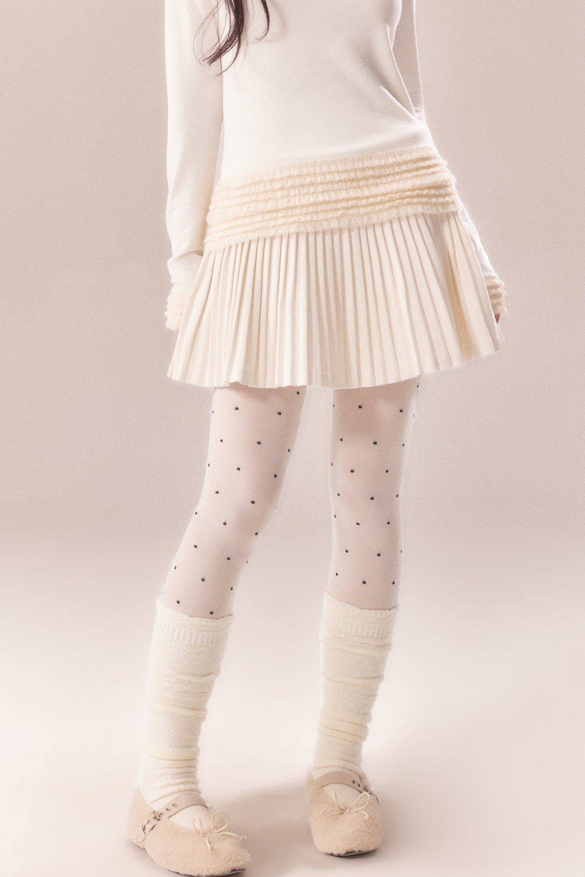 High-Waisted A-Line Skirt