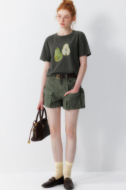 Fruit Painting Print T-Shirt