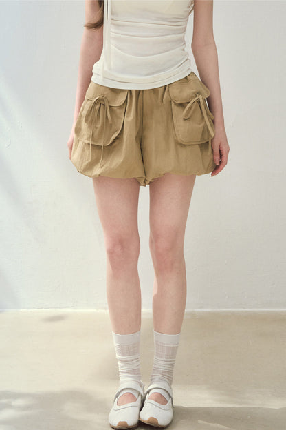 Bowknot Cargo Shorts