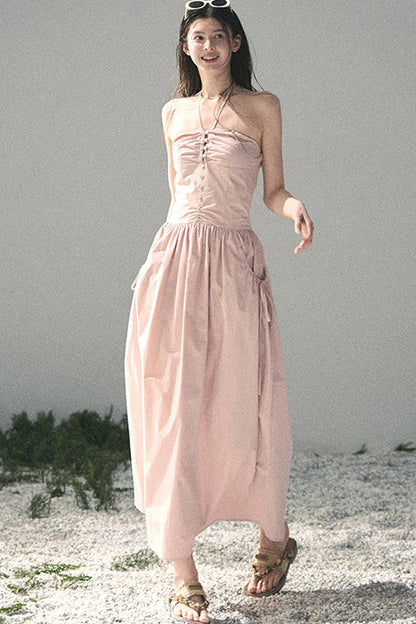 Abito Halter French Vibe