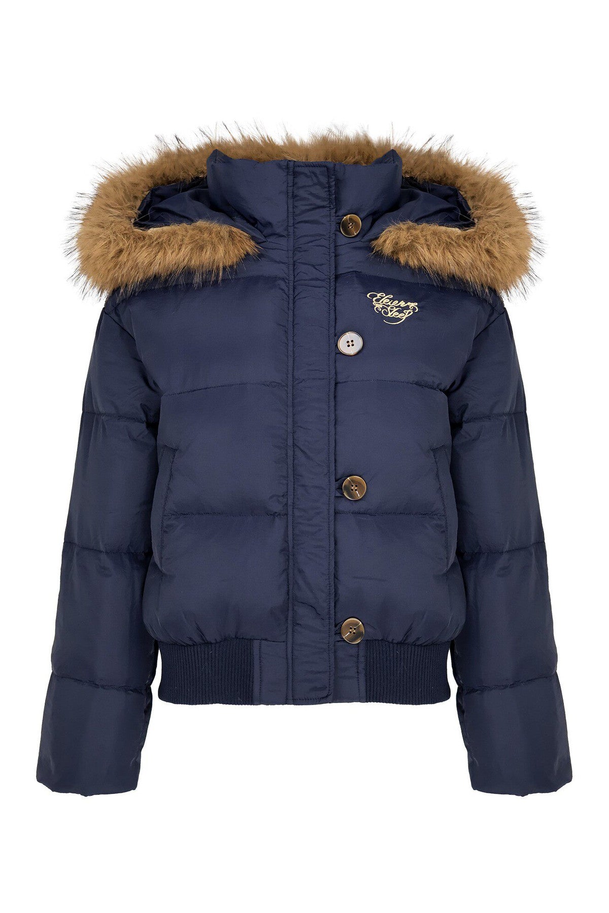 White Down Thick Coat and Pants Set-Up