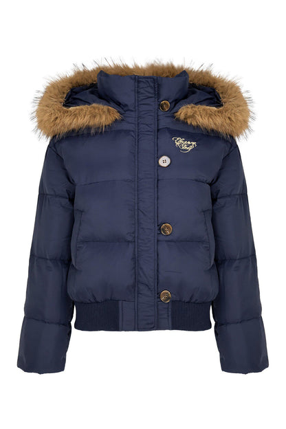 White Down Thick Coat and Pants Set-Up
