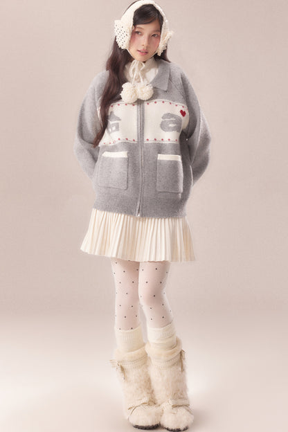 Snowfall Cottage Fair Isle Cardigan