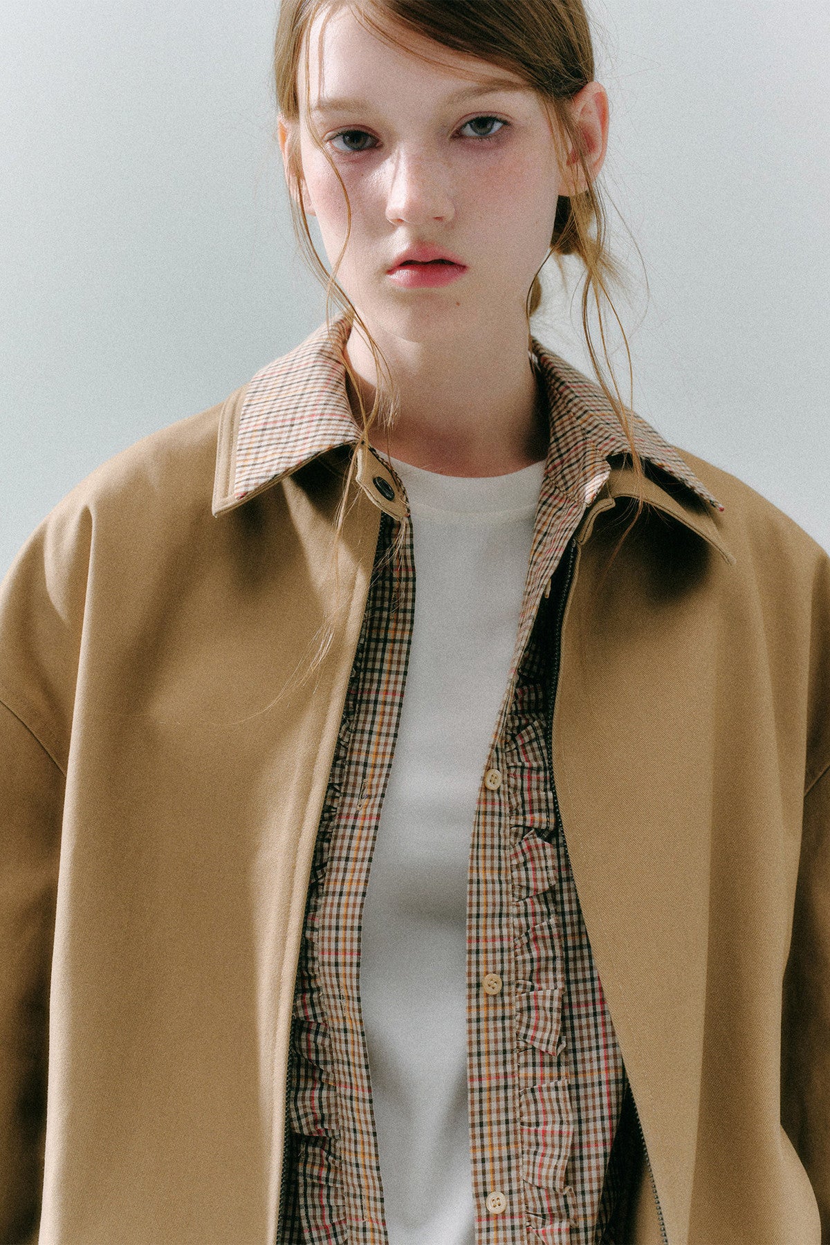 Retro Layered-Look Jacket
