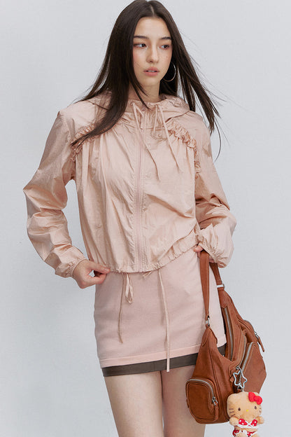 X-Line 3D Bow Tencel Wool Knit Camisole and Dress Set