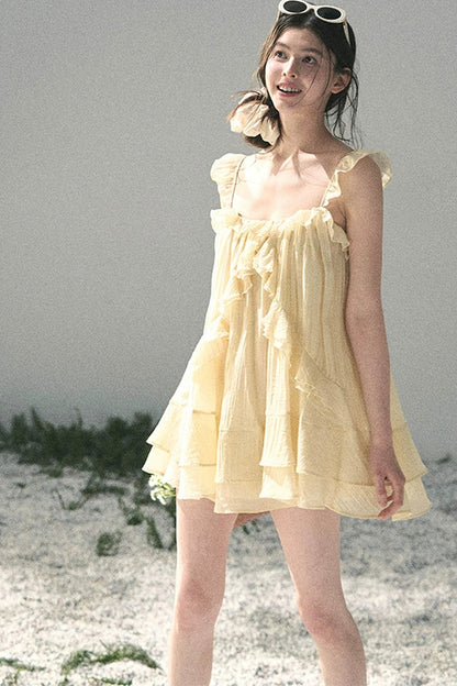 Beach Vacation Babydoll Dress