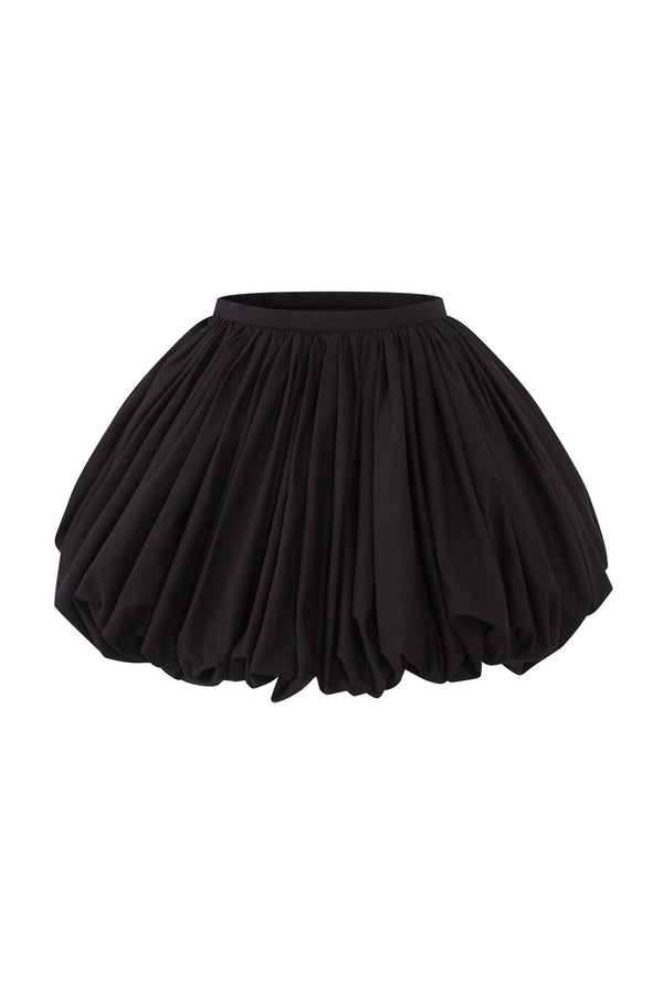 Cotton Floral A-Line Skirt