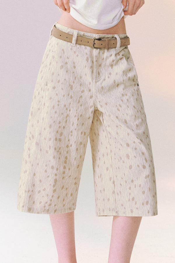 Spotted Deer Denim Pants