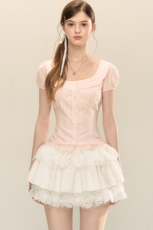 Gentle Short-Sleeved Shirt