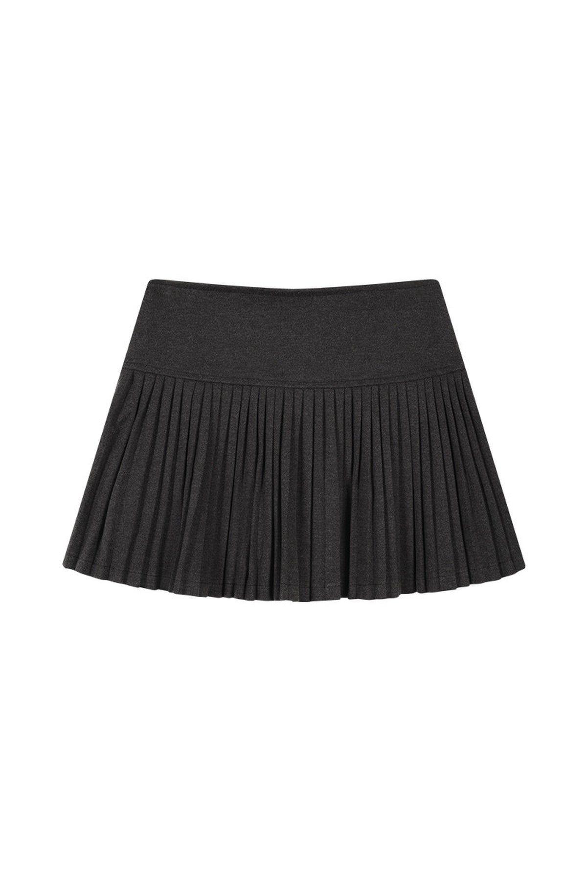 High-Waisted A-Line Skirt