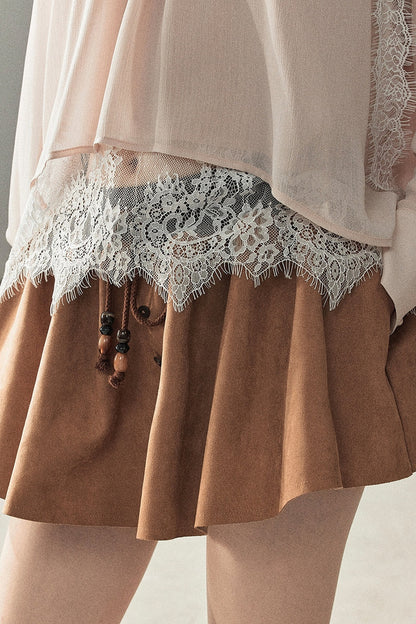 Blooming Cherry Blossom Lace Blouse