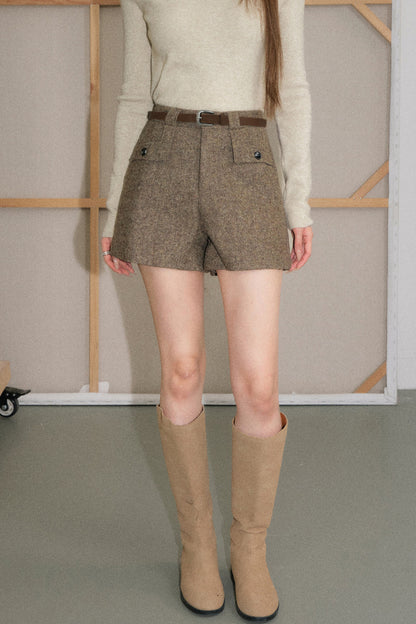 Woolen Shorts and Pants Set-Up