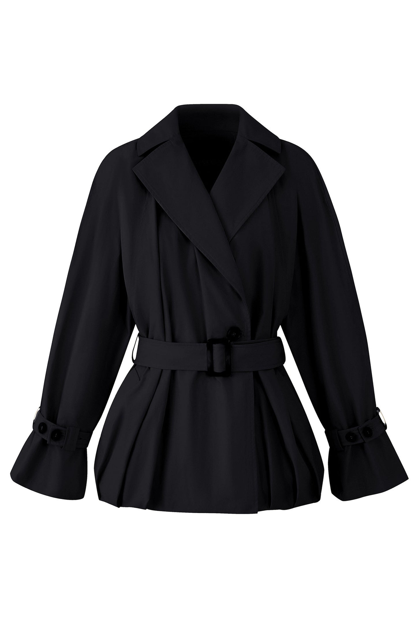 Collar Tie Bubble Jacket