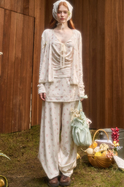 Liberty Print Top and Pants Set-Up