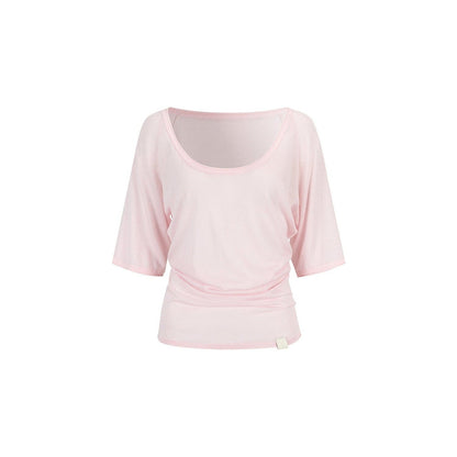 Heavyweight Lyocell Batwing Top