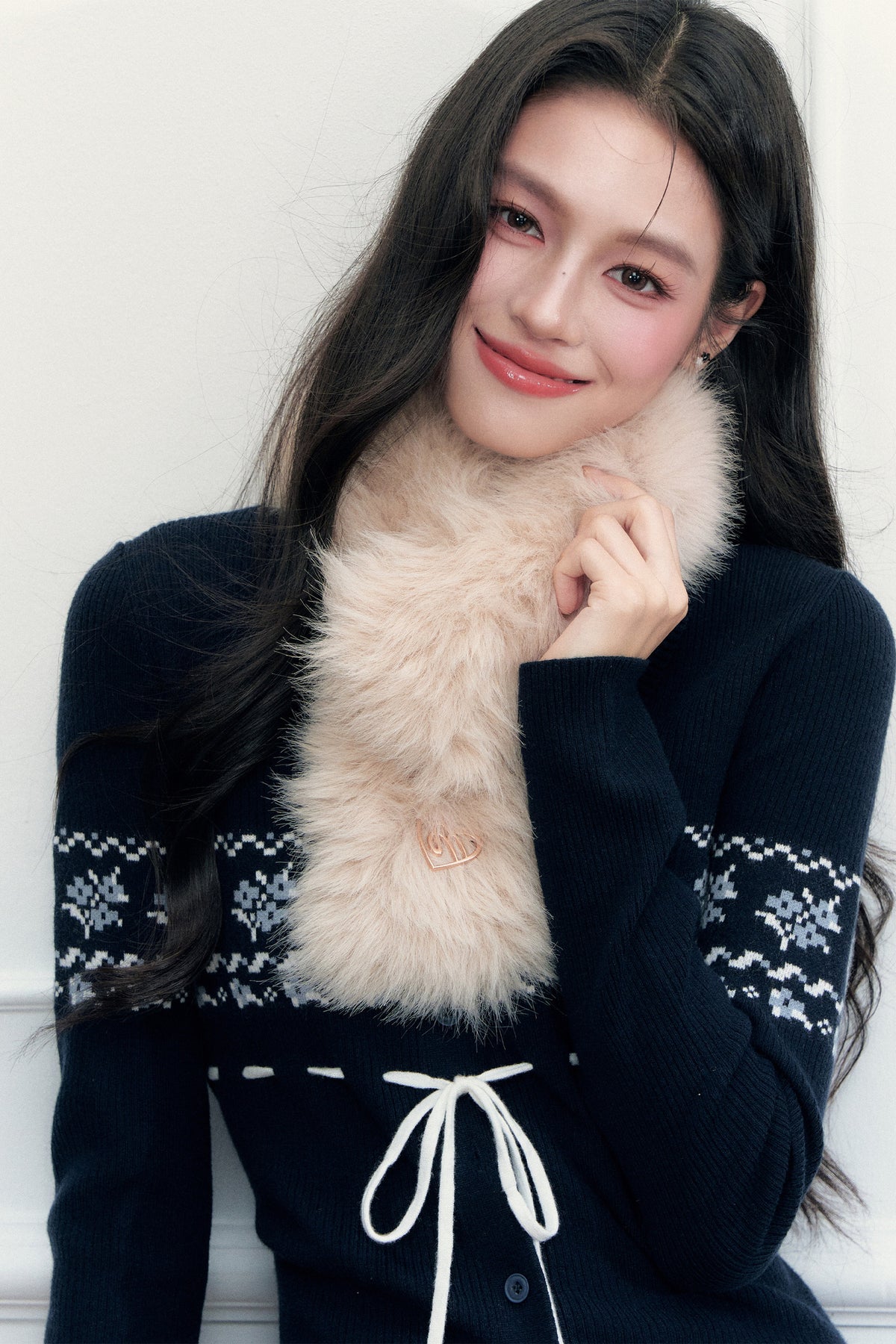 Warm Faux Fur Short Scarf