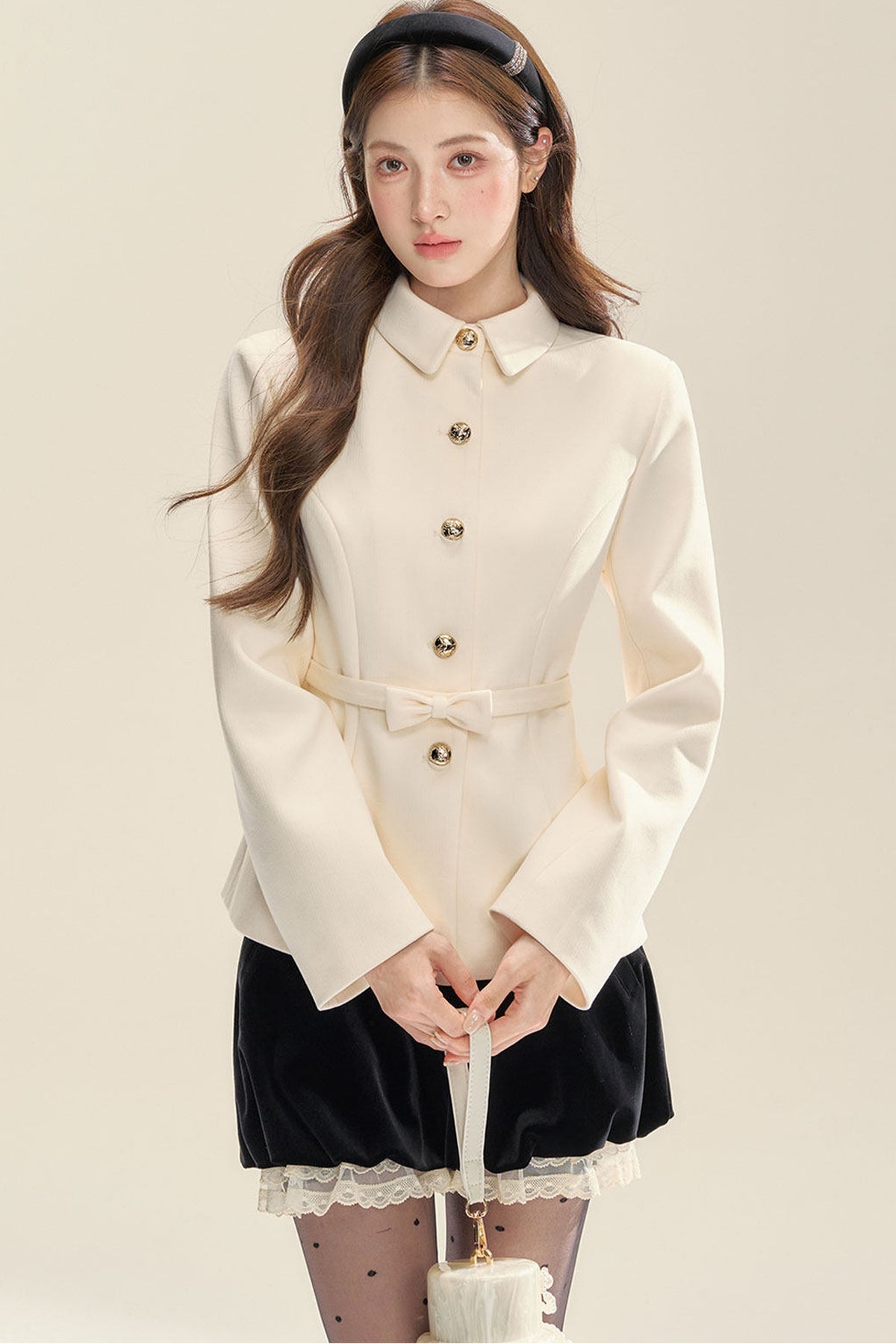 White Chocolate Long Sleeve Jacket