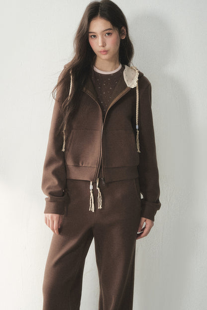 Floral Air-Layer Sweatshirt and Pants