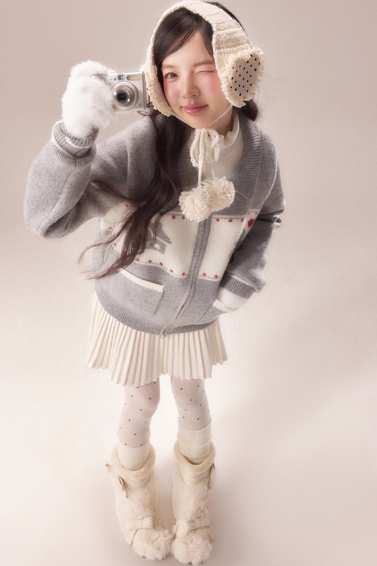Snowfall Cottage Fair Isle Cardigan