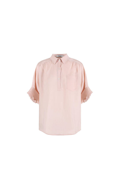 Korean Lapel Blouse
