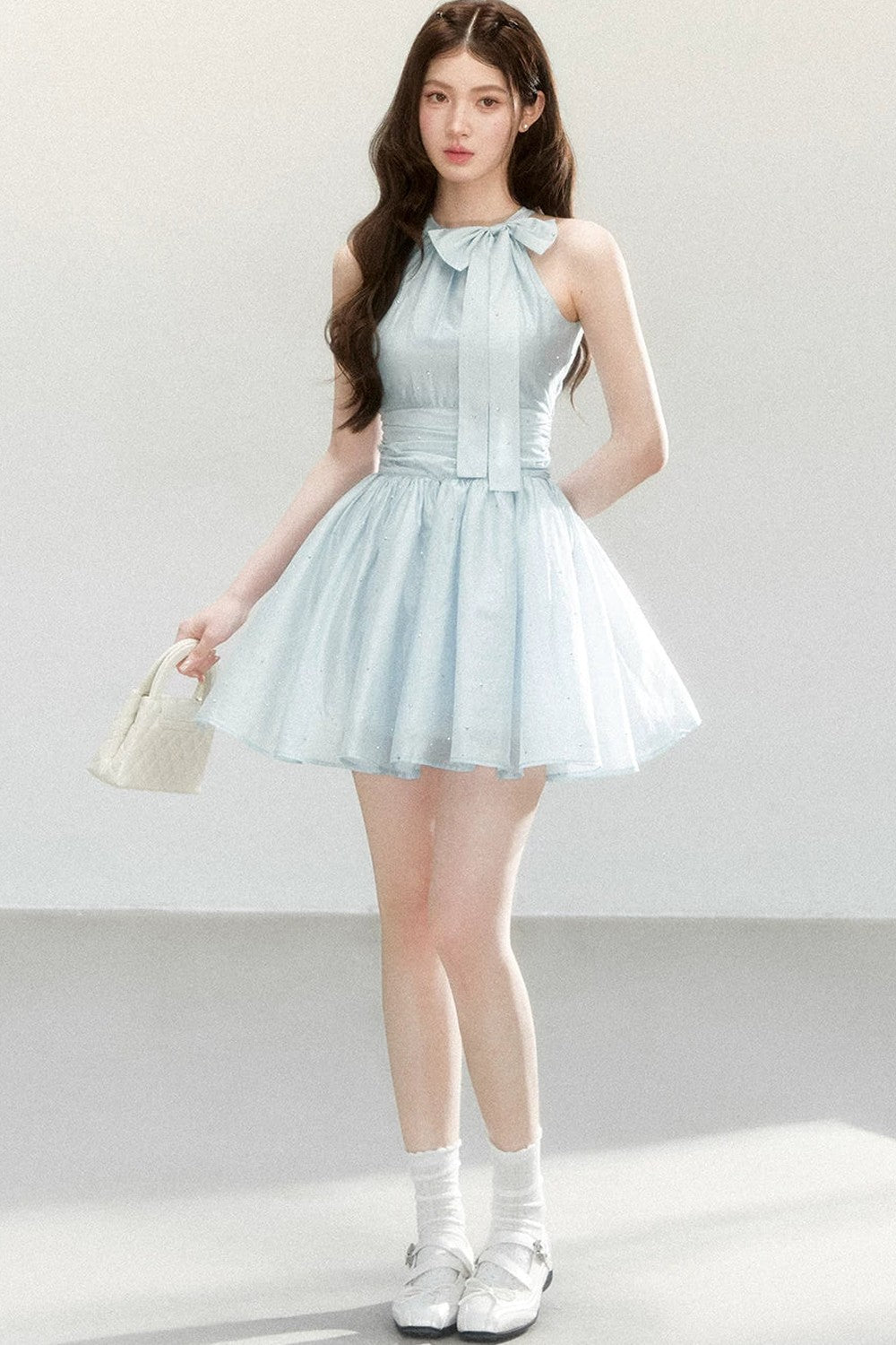 Elegant Blue Fairy Dress