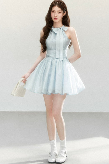 Elegant Blue Fairy Dress