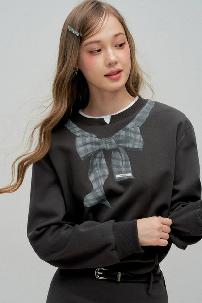 Printed Hoodie Dress