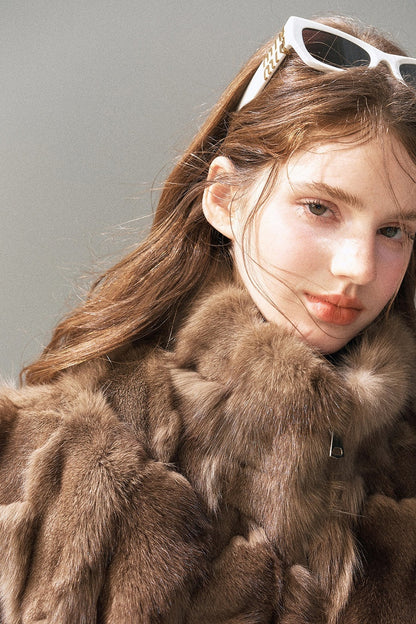 Real Fox Fur Vest