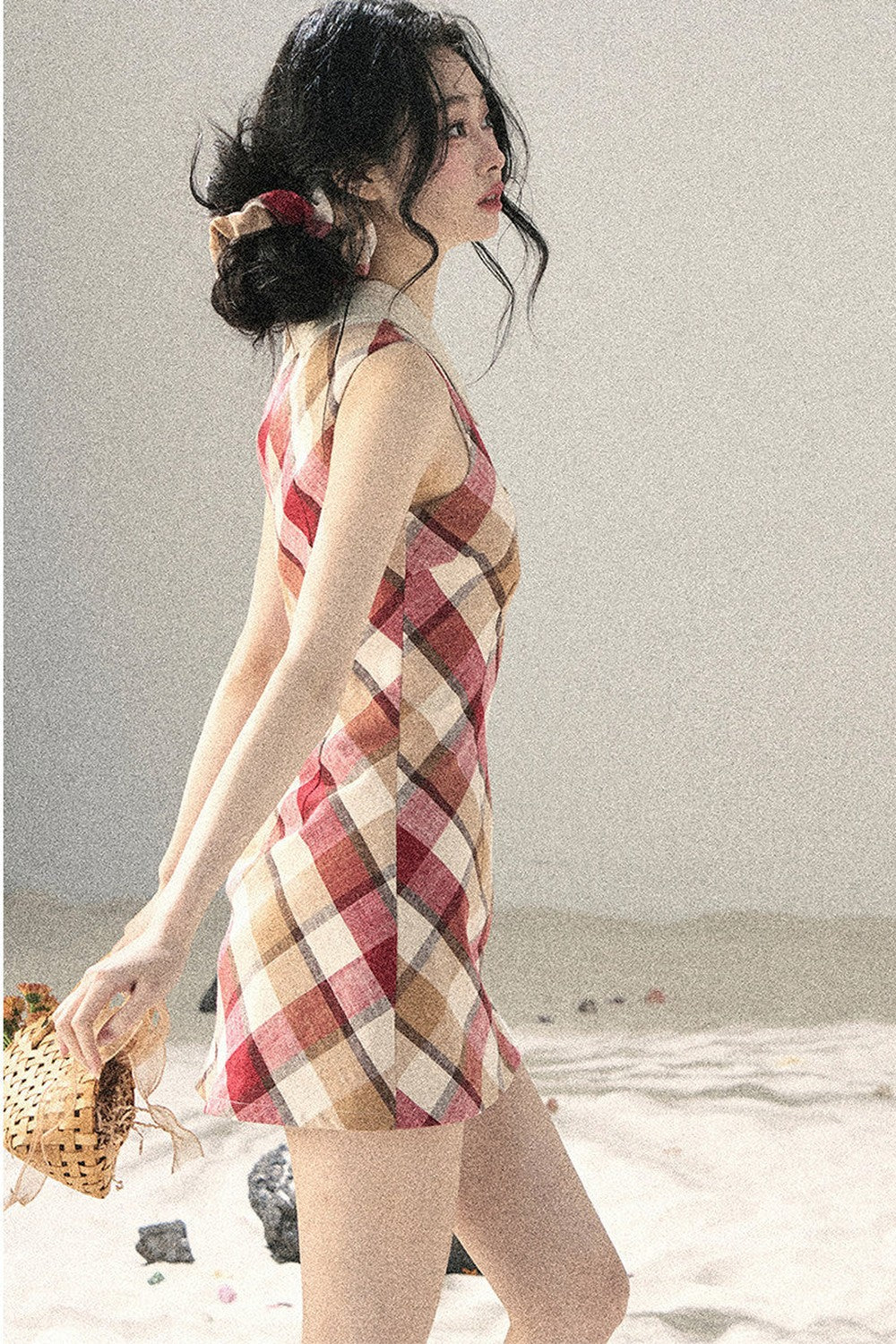 French Quilted Polo Bodycon Dress