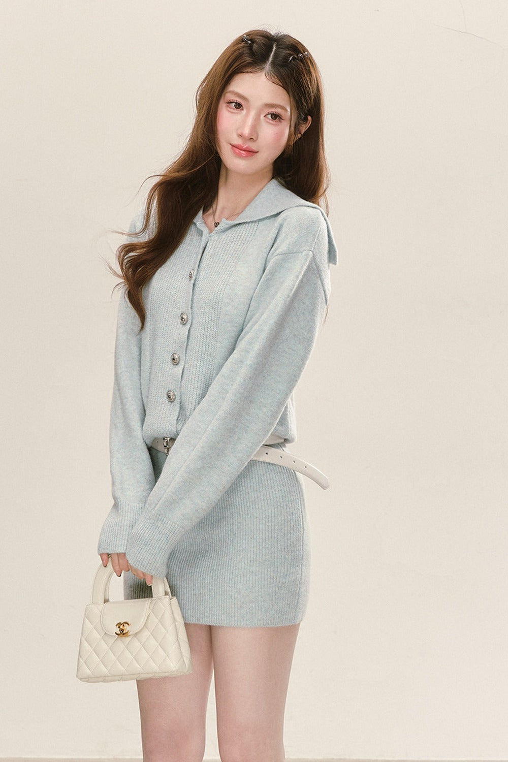 Soft Knit Hooded Bodycon Dress