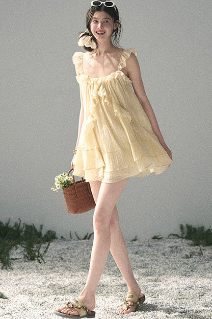 Beach Vacation Babydoll Dress