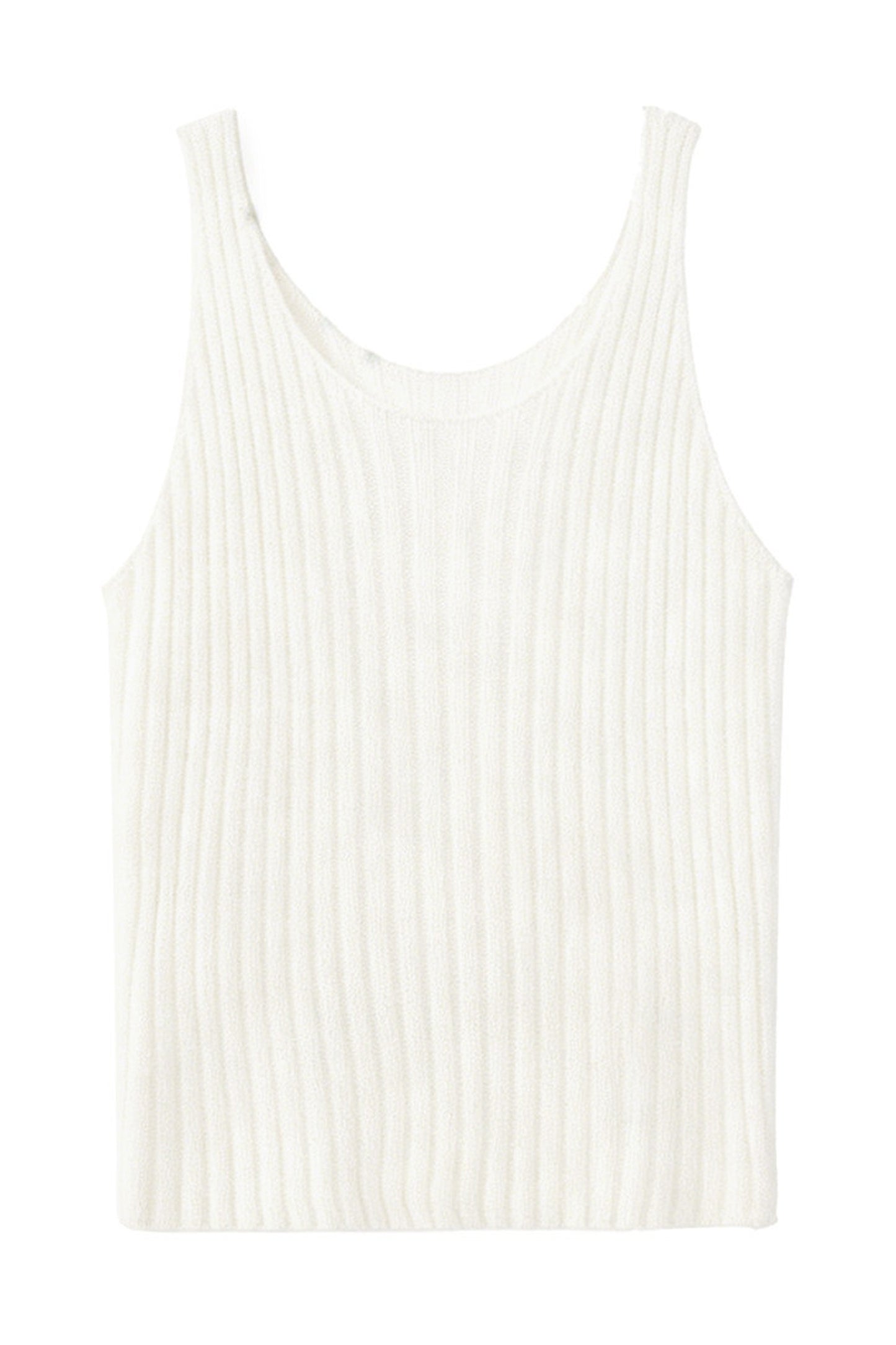Hollow Ribbed Knit Camisole