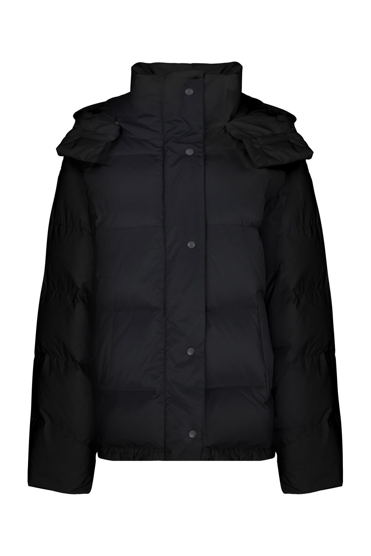 Loose Fit Hooded Duck Down Jacket