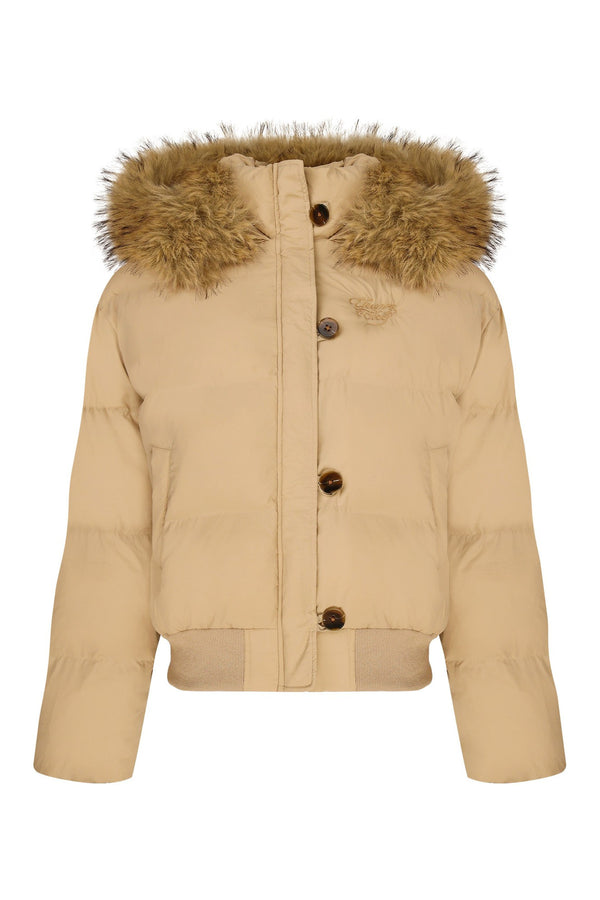White Duck Down Jacket and Pants Set-Up
