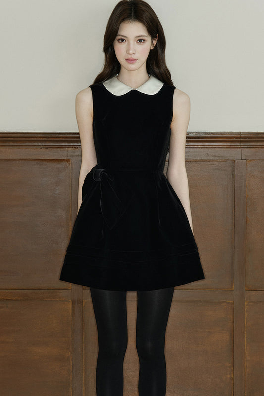 Lace Doll Collar Dress