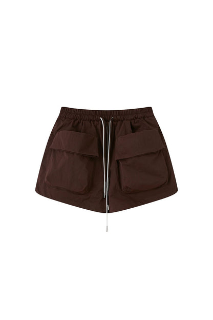 Cuffed Pocket Cargo Shorts