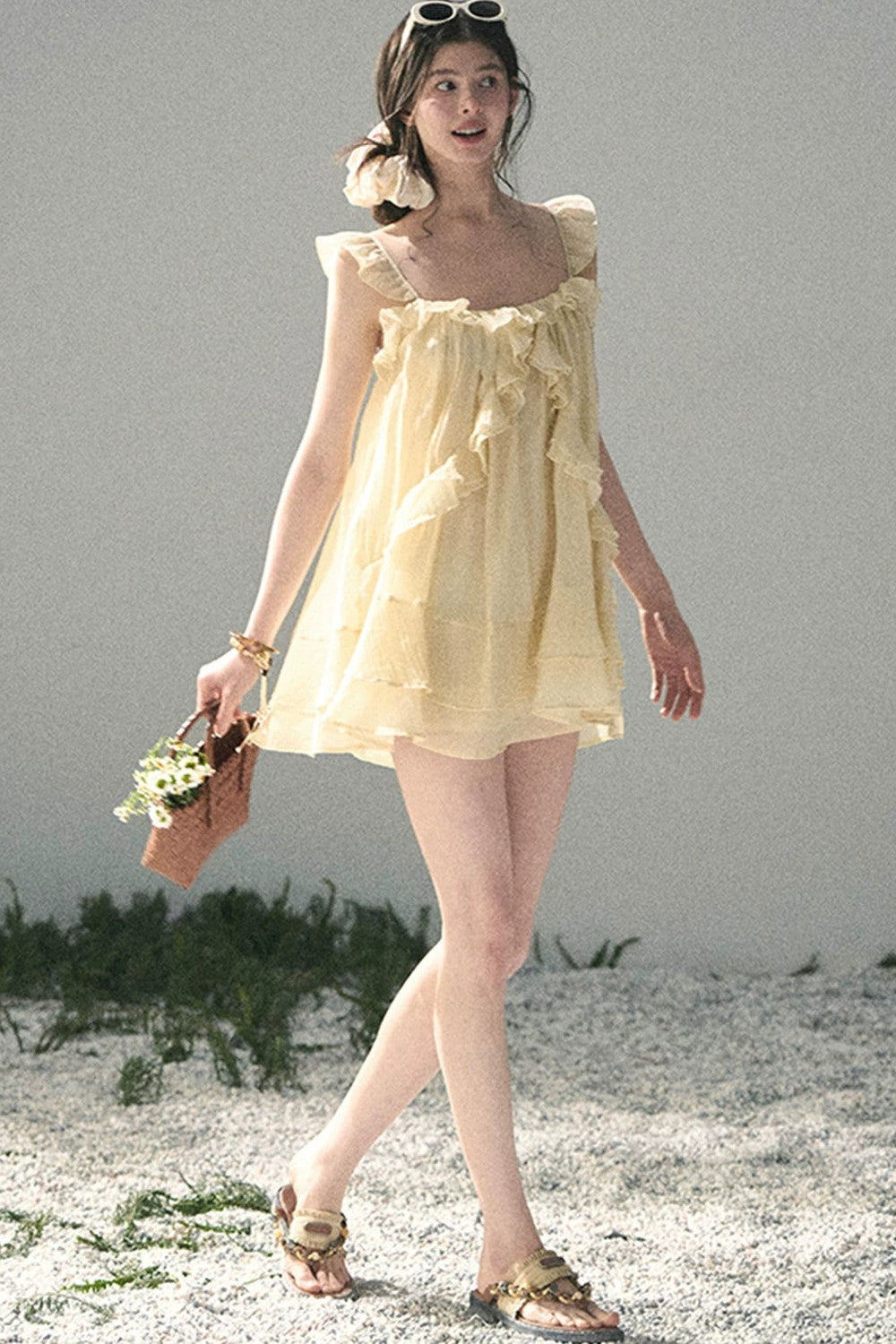 Beach Vacation Babydoll Dress