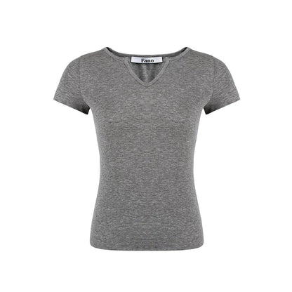 Relaxed V-Neck Summer Top
