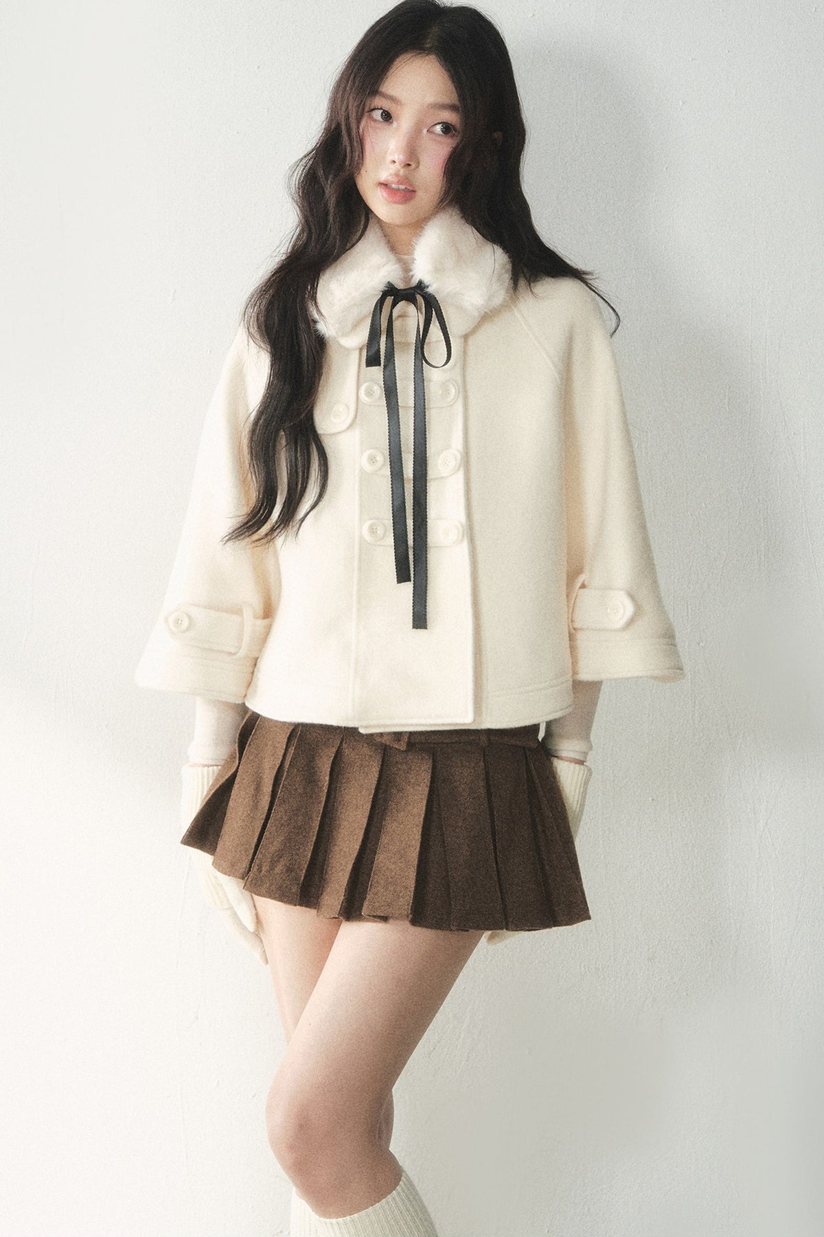 Wool Napoleon Cape