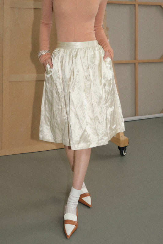 Olivia Duo Brushed Pullover Sweater and Skirt Set-Up