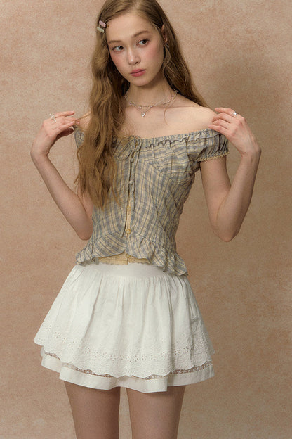 Wildflower Lace Off-Shoulder Blouse