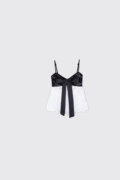 Contrast Lace Mesh Set-Up
