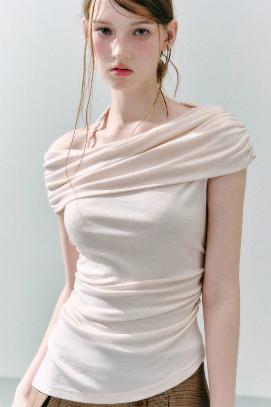 Off-Shoulder Tie Top
