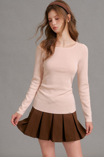 Cape-Schal echtes zweiteiliges gerafftes Stricktop-Set