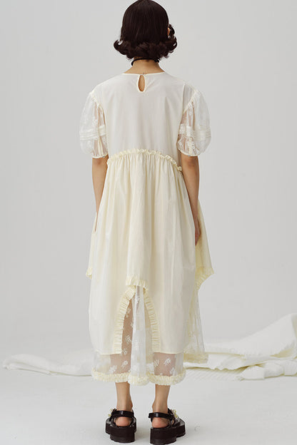 First Love Irregular Hem Dress